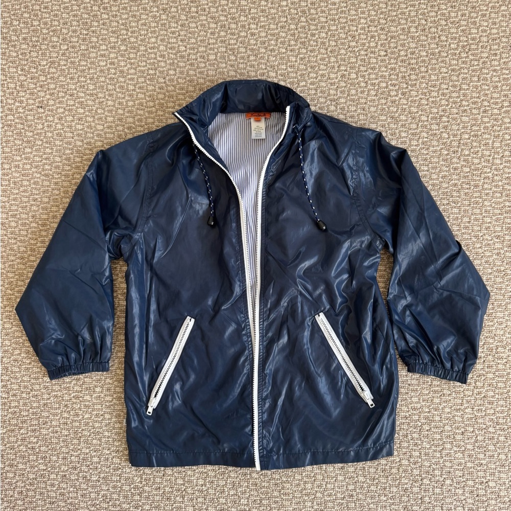 KULE Kids Navy Blue Raincoat with Hood